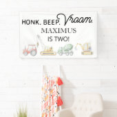 Beförderung zum Geburtstag,Junge,Fahrzeuge zum Geb Banner (Insitu)