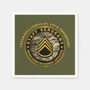 Beförderung zum Stabsunteroffizier SSG Serviette