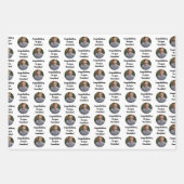 Beförderungs-Gratulations-Personalnachricht Gesche Geschenkpapier Set (Vorderseite)