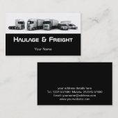 Beförderungs-und Fracht-Visitenkarte Visitenkarte (Vorne/Hinten)