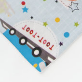 Beförderungsarten Muster Kids Fleecedecke (Ecke)