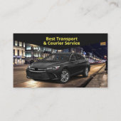 Beförderungsdienstkarte Visitenkarte (Rückseite)