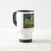 Beförderungsgeschenk für Army Sergeant Reisebecher (Vorderseite Links)