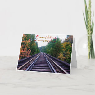 Beförderungsglückwünsche! Karte