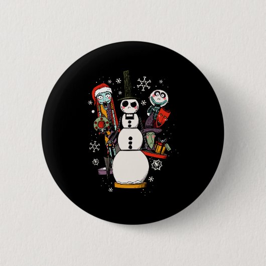 Before Christmas Nutcracker Trio Button (Vorderseite)