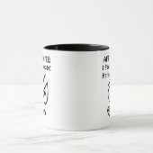 Before Coffee vs. After Coffee Introvert Fuel Mug Tasse (Zentrum)