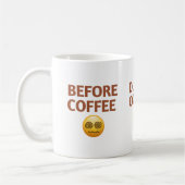 Before During After Coffee Mood Vector Art Kaffeetasse (Links)