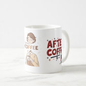 Before During After Coffee Mood Vector Art Kaffeetasse (VorderseiteRechts)