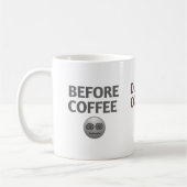 Before During After Coffee Mood Vector Art Kaffeetasse (Links)