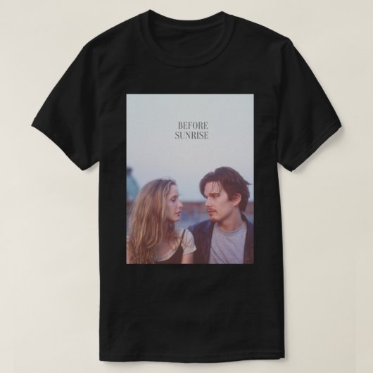 Before Sunrise Poster T-Shirt (Design vorne)