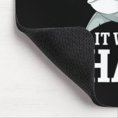 Before You Ask It Was A Shark Leg Amputee Amputati Mousepad (Ecke)