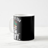 Before You Hug Me Don't Shirt, Funny Not A Hugger  Kaffeetasse (Vorderseite Links)