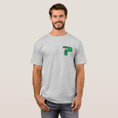 Befragender männlicher T - Shirt (Vorne ganz)