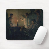 Befragung eines Fahnenflüchtigers Mousepad (Mit Mouse)