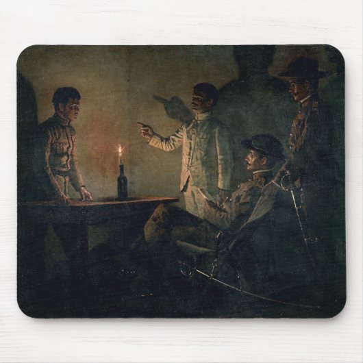 Befragung eines Fahnenflüchtigers Mousepad (Vorne)