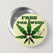 Befreie das Unkraut!_ Button (Vorne & Hinten)
