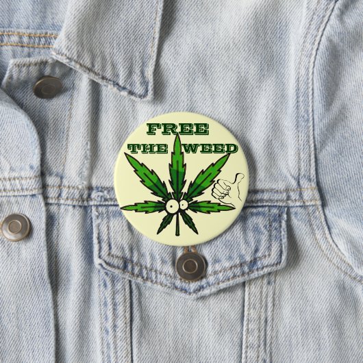 Befreie das Unkraut!_ Button (Beispiel)