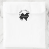 Befreie die Kees! Runder Aufkleber (Tasche)