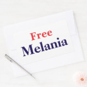 Befreie Melania Rechteckiger Aufkleber (Umschlag)