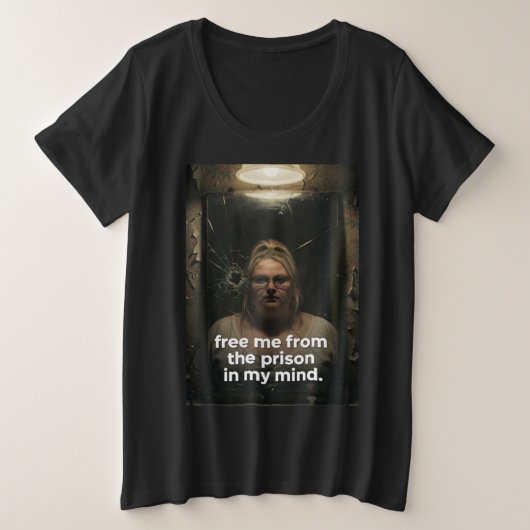 Befreie mich große größe T-Shirt (Design vorne)