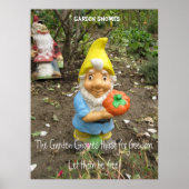 Befreien Sie die Gartenzwerge Poster (Vorne)