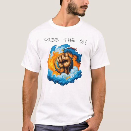 Befreien Sie die Qi! - T-Shirt (Vorderseite)