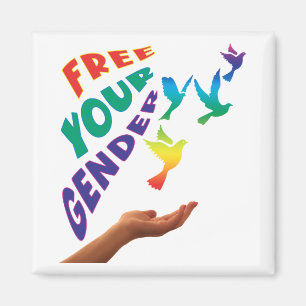 Befreien Sie Ihr Geschlecht Magnet