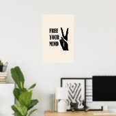 Befreien Sie Ihren Geist! Poster (Heimbüro)