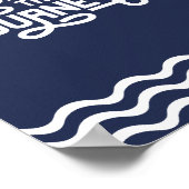 Befreien Sie sich mit den Reiseveranstaltungswelle Poster (Ecke)