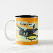 Befreier B24 Zweifarbige Tasse (Links)