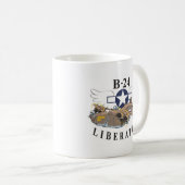 Befreier B-24 Kaffeetasse (VorderseiteRechts)