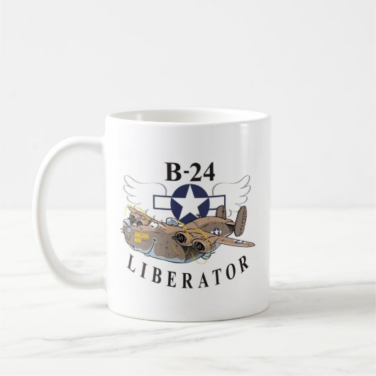 Befreier B-24 Kaffeetasse (Links)