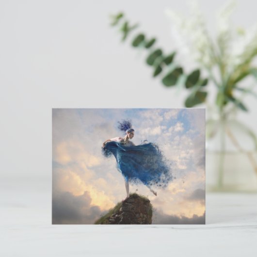 befreite Postkarte (Stehend Vorderseite)