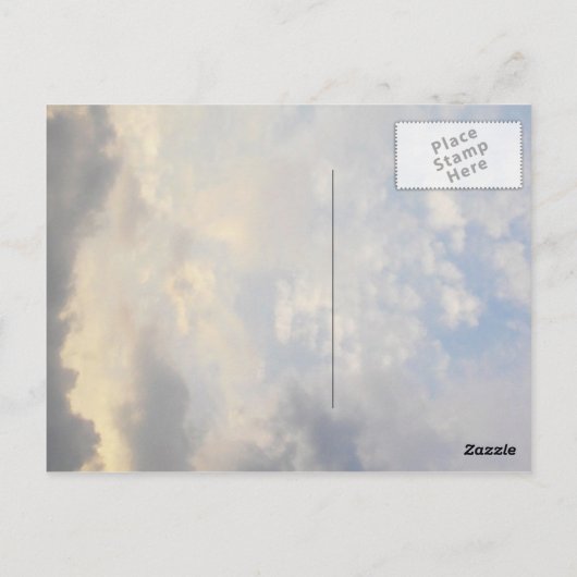 befreite Postkarte (Rückseite)