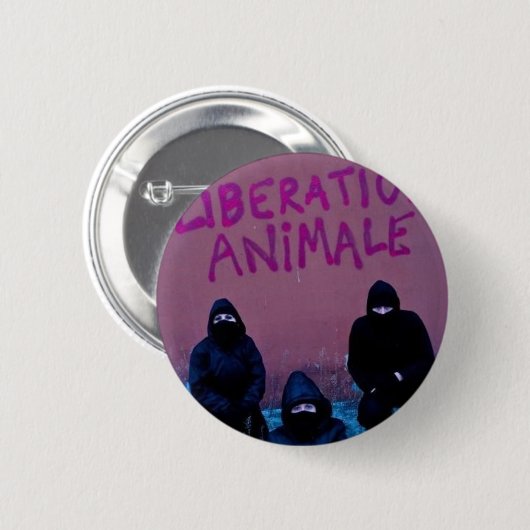 Befreiung Animale Button (Vorne & Hinten)
