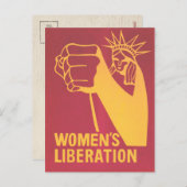 Befreiung der Frau (1970) Postkarte (Vorne/Hinten)