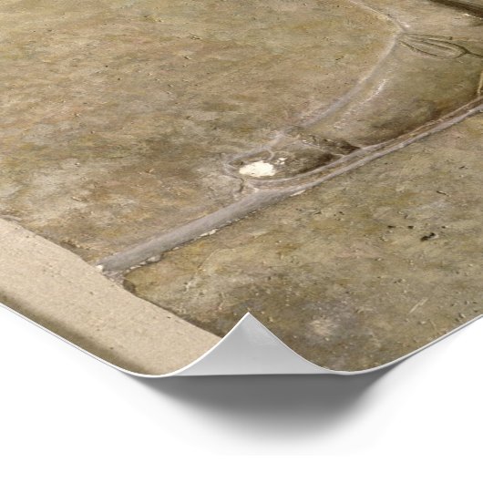 Befreiung eines assyrischen Kriegers Poster (Ecke)