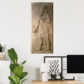 Befreiung eines assyrischen Kriegers Poster (Heimbüro)