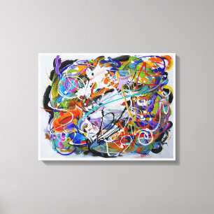 Befreiung - Kunst von Galina - Leinwanddruck