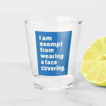 Befreiung vom Tragen eines Gesichts