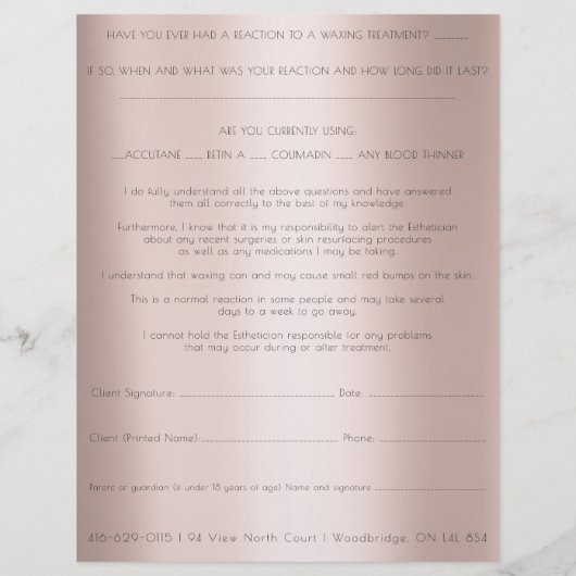 Befreiung von der Elektrolyseverfügbarkeit Flyer (Hinten)