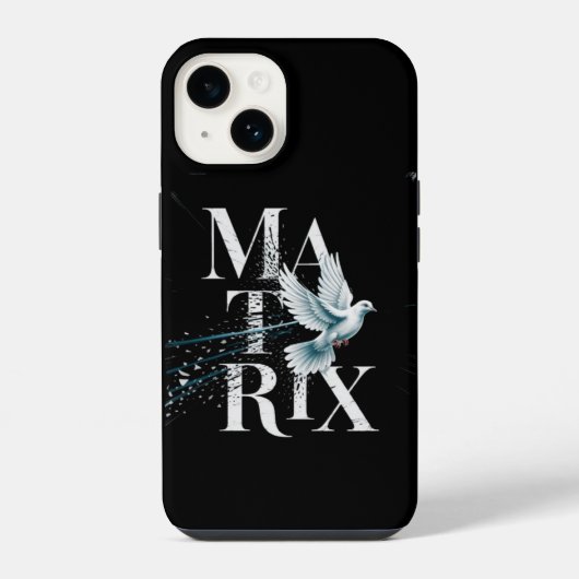 Befreiung von der Matrix iPhone Hülle (Rückseite)