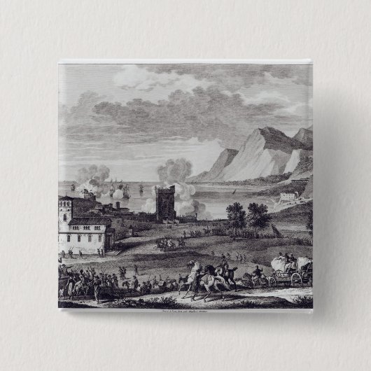 Befreiung von Korsika Button (Vorderseite)