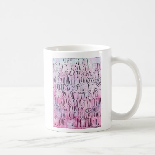 Befreiungs-Tasse Kaffeetasse (Rechts)