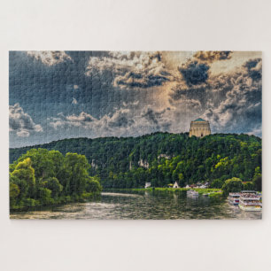 Befreiungshalle Kelheim Deutschland. Puzzle