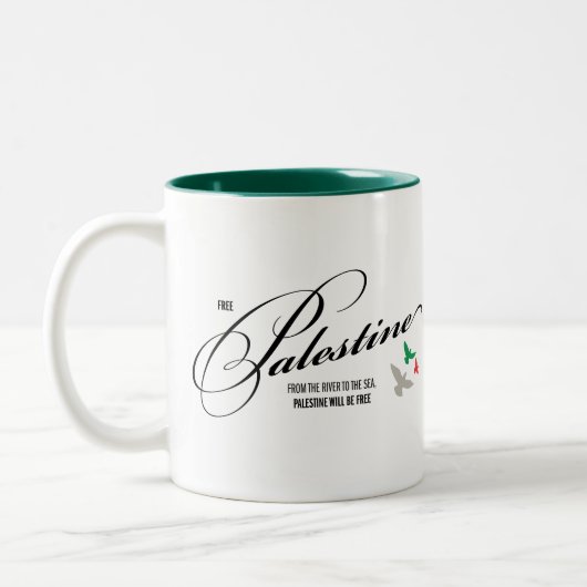 Befreiungstiger: Tasse "Freie Palästina" (Links)