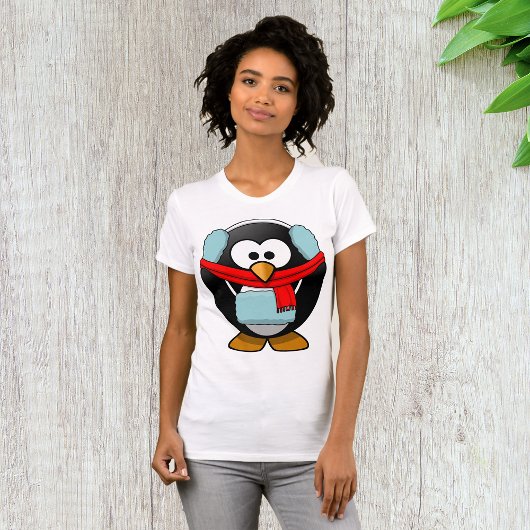Befriedigter Pinguin T - Shirt