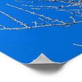 Befrosteter Baum Poster (Ecke)
