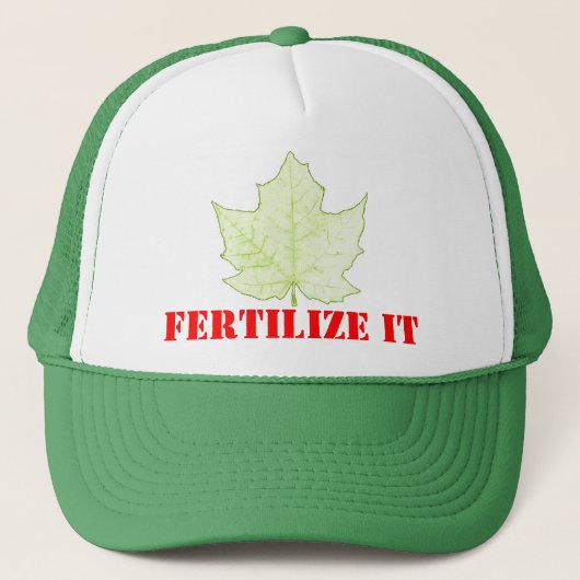 Befruchten Sie es Fernlastfahrer-Hut Truckerkappe (Vorderseite)