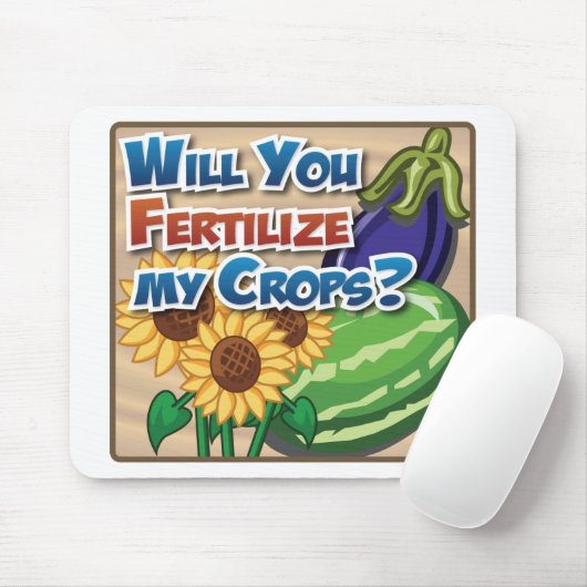 Befruchten Sie meine Ernten? Mousepad (Mit Mouse)